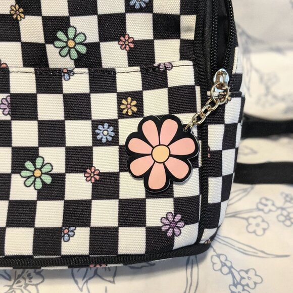 Like Dreams Checkered Daisies Mini Backpack - Picture 4 of 8